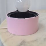 Opaline glass ball table lamp 1970