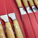 12 vintage nogent knives