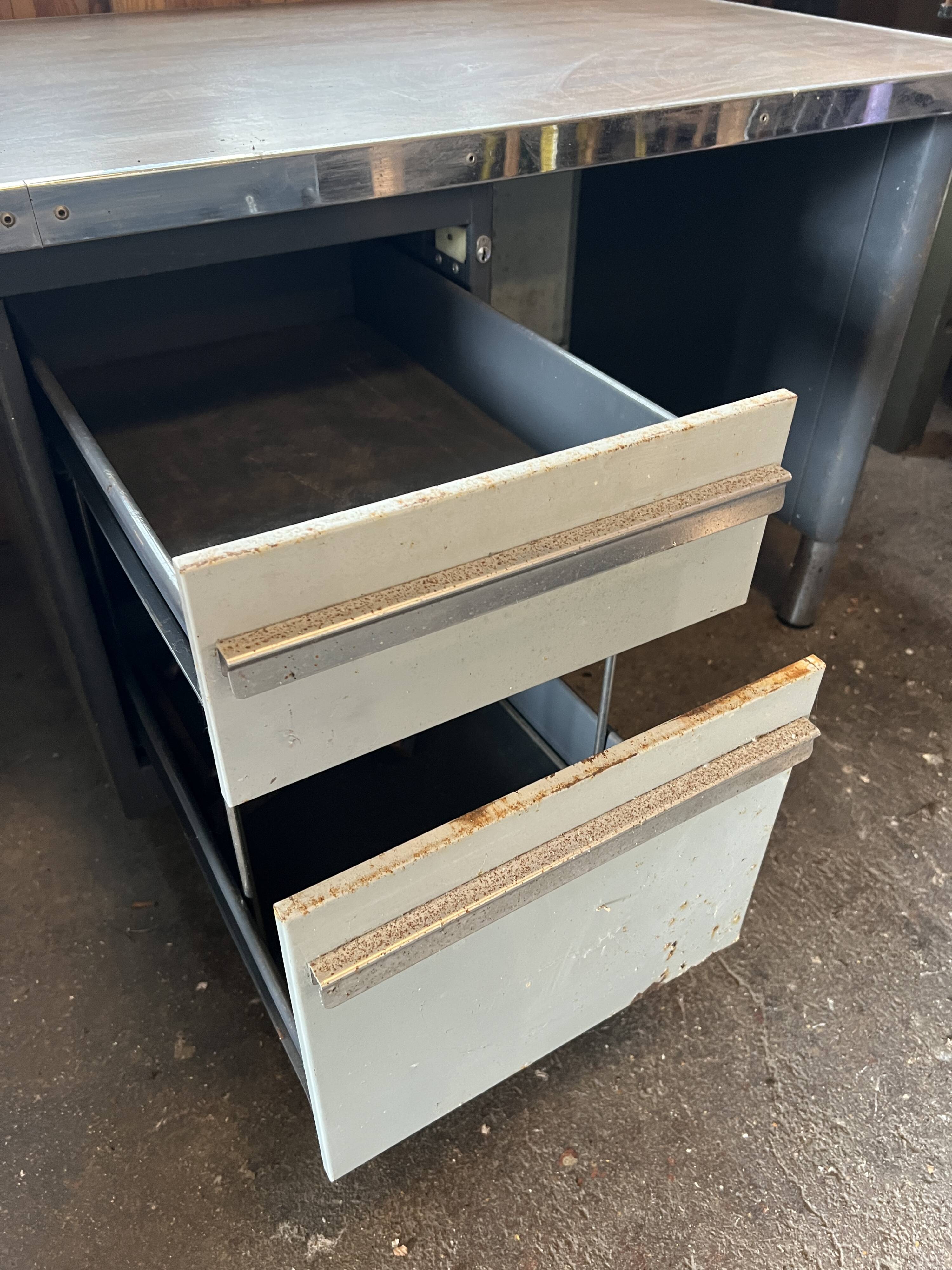 Vintage industrial desk