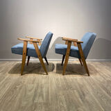 Paire de fauteuils 300 177, conçu par J. Chierowski, Dolnośląska Fabryka Mebli In świebodzice