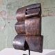 Copper glaze Cor Dam sculpture in fireclay, 1970s