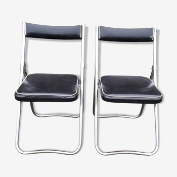 Set of two foldable dutch chairs dico