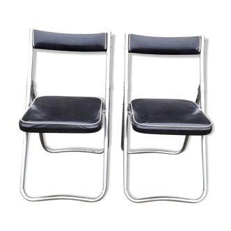 Set of two foldable dutch chairs dico