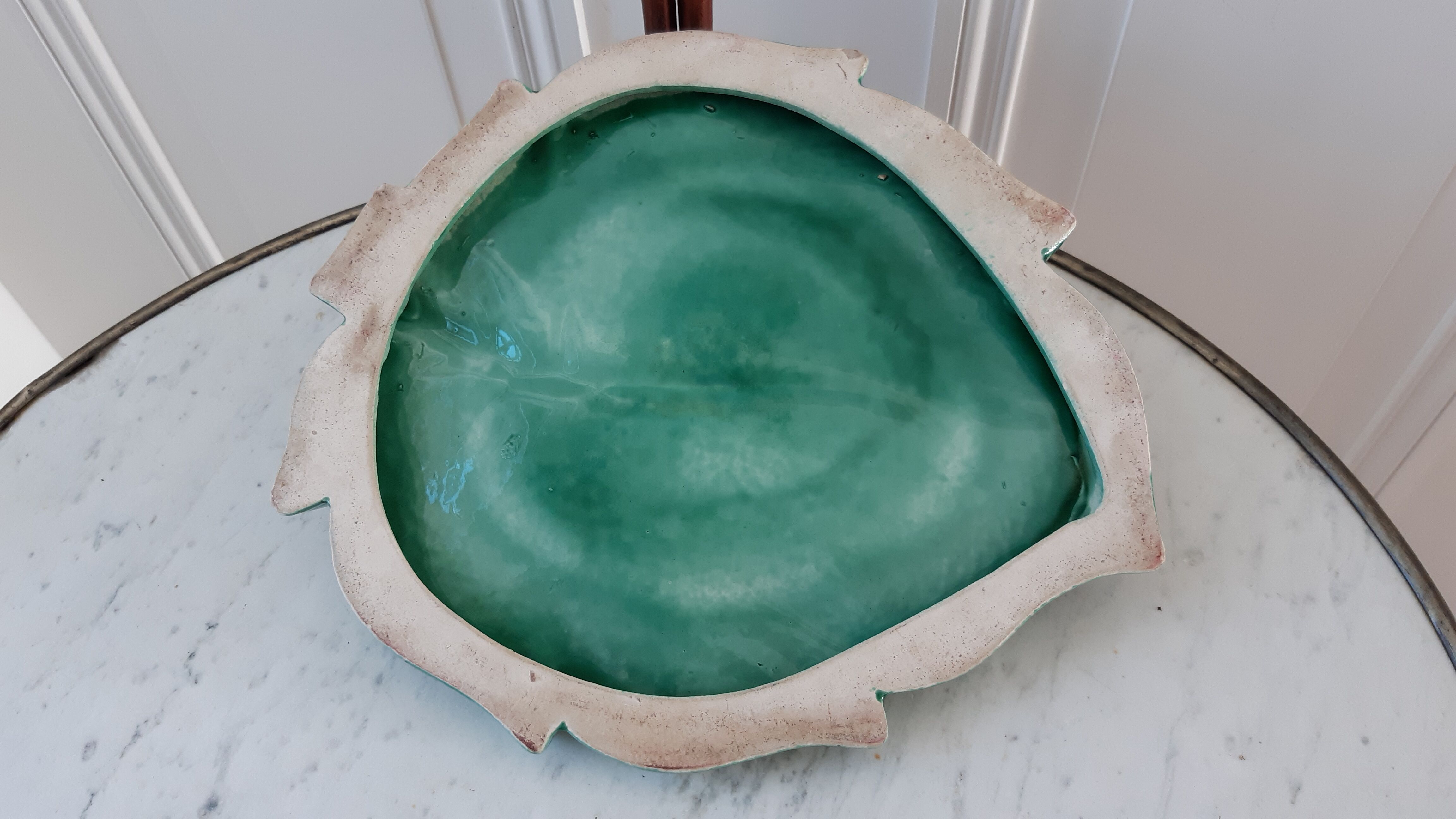 Ceramic trifle model leaf years 60-70