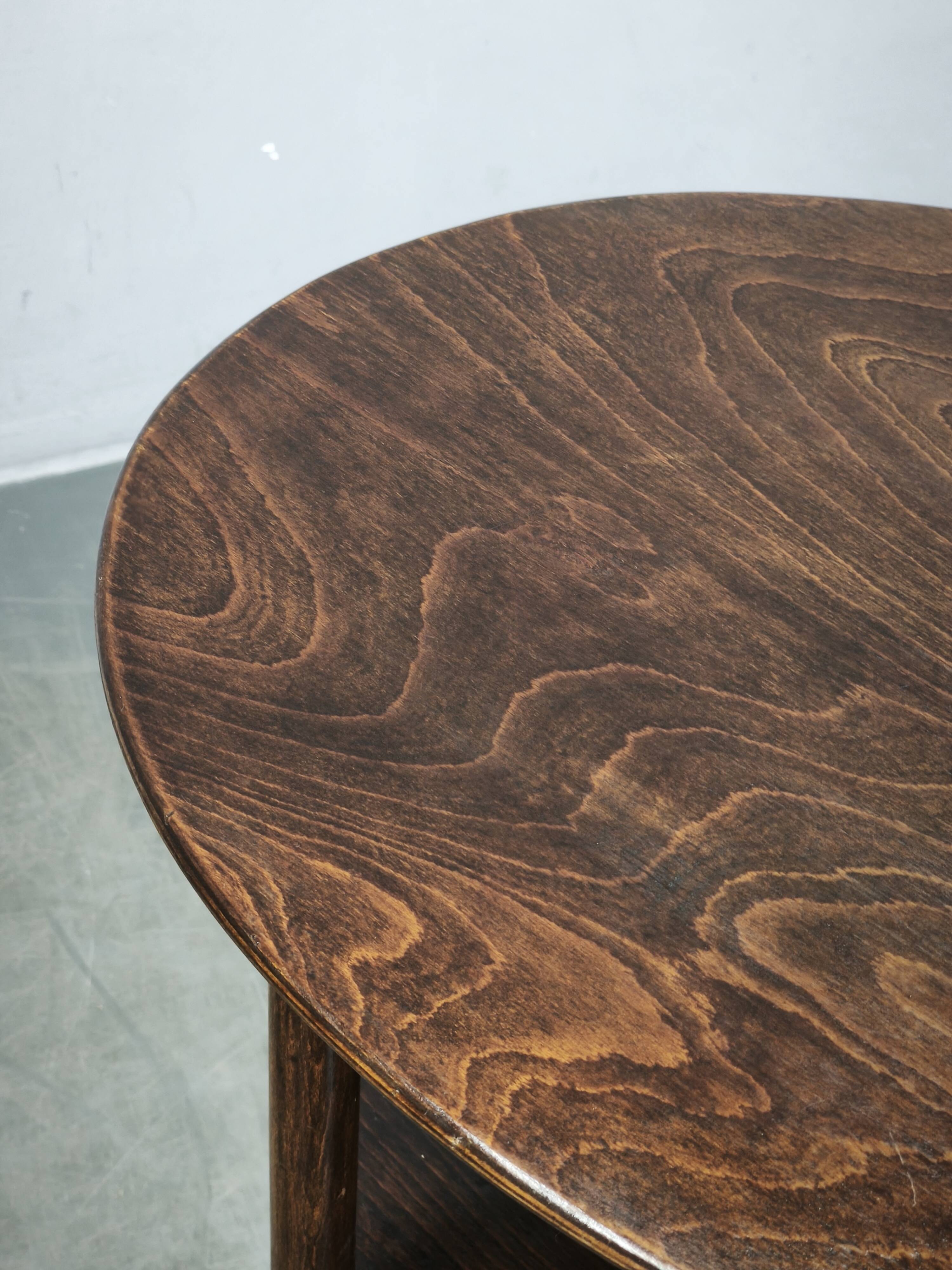 Table ovale de Josef Hoffmann, Sécession de Vienne, Kohn ou Thonet, vers 1900