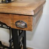 Restored old sewing machine