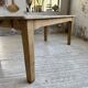 Table de ferme en chêne massif