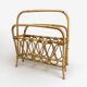 Rattan magazine holders in the 60s