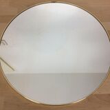Mirror round golden hoop 43 cm