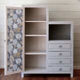 Asymmetrical cabinet