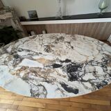 Kartell oval ceramic dining table