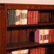 open mahogany library - 19th century