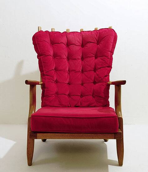 "Grand Repos" Armchair by Guillerme & Chambron for Your home - 1960s