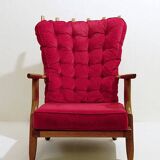 "Grand Repos" Armchair by Guillerme & Chambron for Your home - 1960s