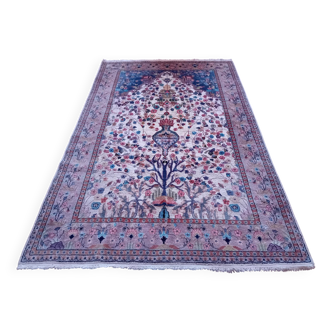 Tapis pakistanais en laine et soie fait main