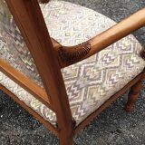 Pair of restoration style armchairs