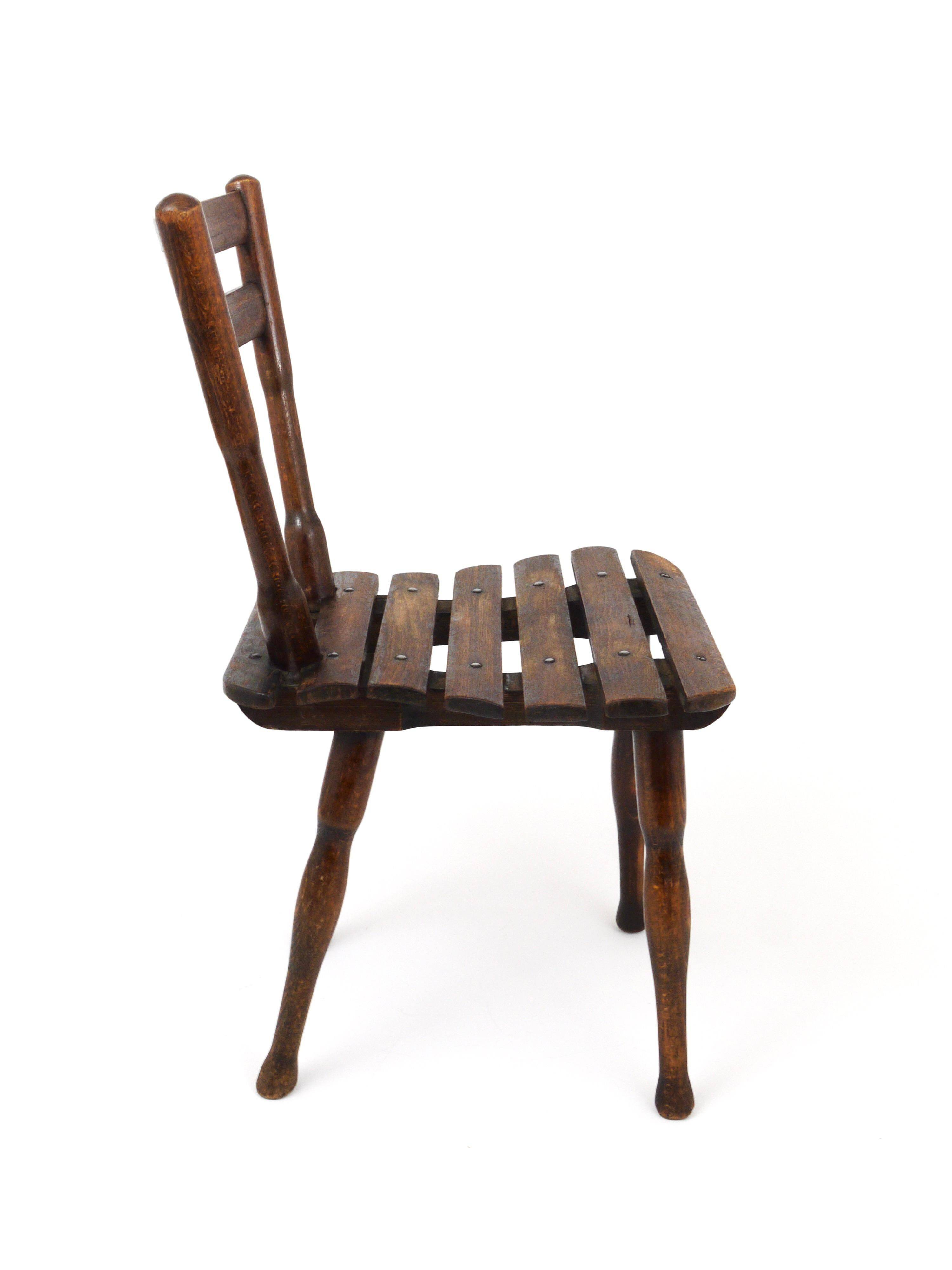 Thonet wooden chair for children, Vienna, Austria, 1900s