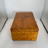 Late Biedermeier Box in Solid Birch, Northern Germany, 1840