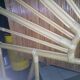 Rattan bedhead