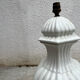 Earthenware lamp foot
