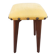 Petit tabouret en bois et tapisserie
