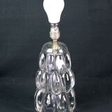 Art Vannes, Crystal Table Lamp, Mid-Century France