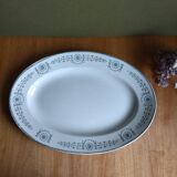 Ancien plat de service k&G Lunéville modèle Laetitia