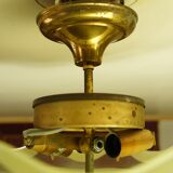 1950 glass ceiling chandelier