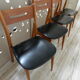 Set of 4  scandinavian nordic chairs