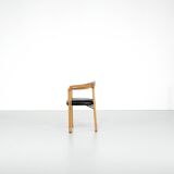 “Ulna” wooden armchair by Franco Poli for Bernini, Italy 1986.