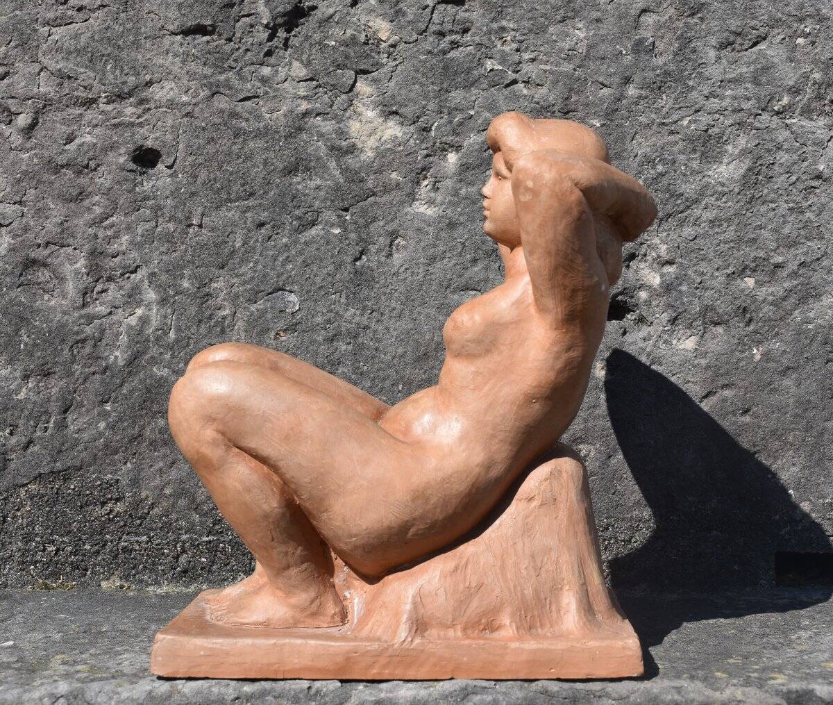 L. Ollivier, Woman Sitting (1947)