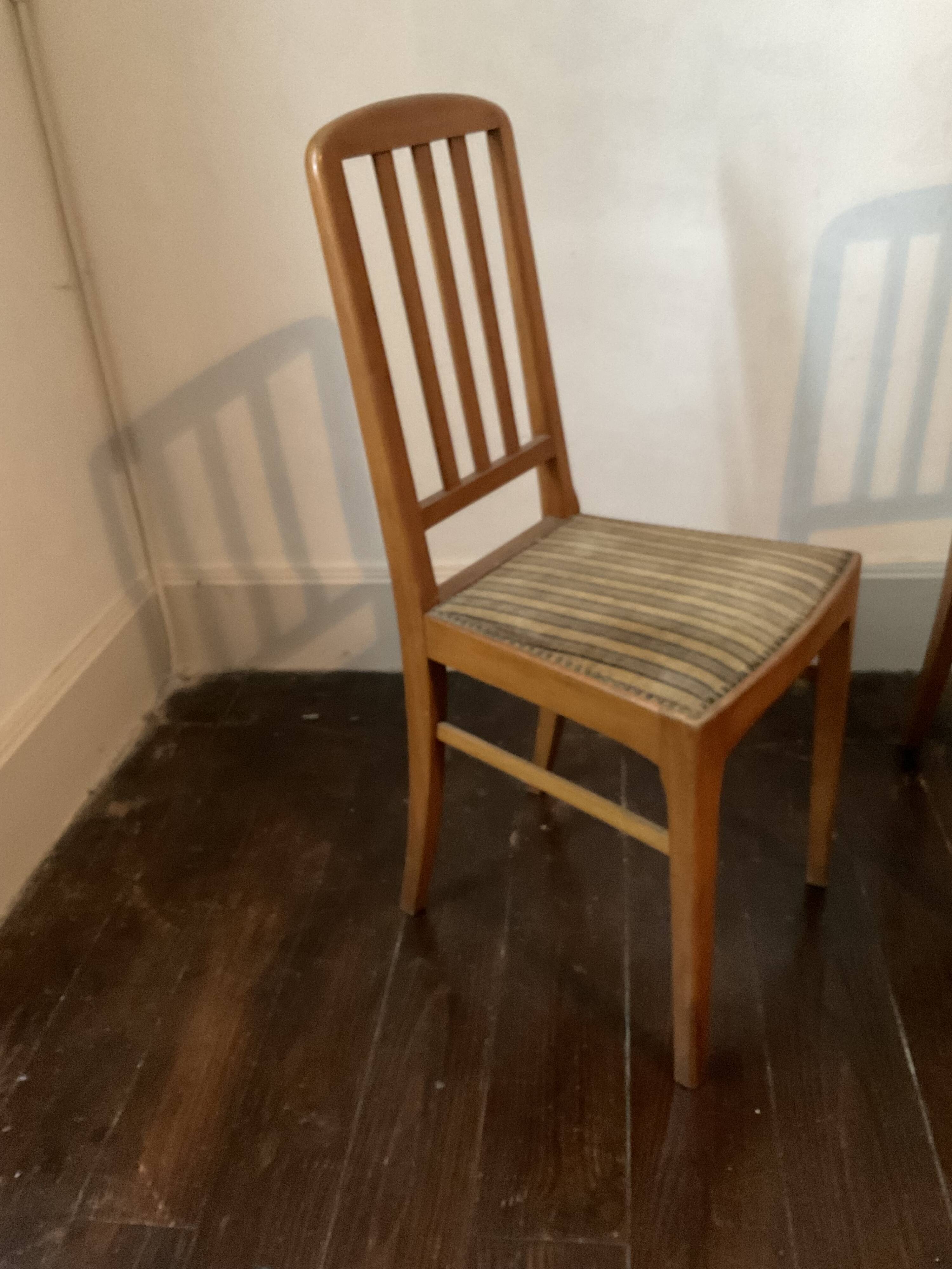 Pair of art deco chairs