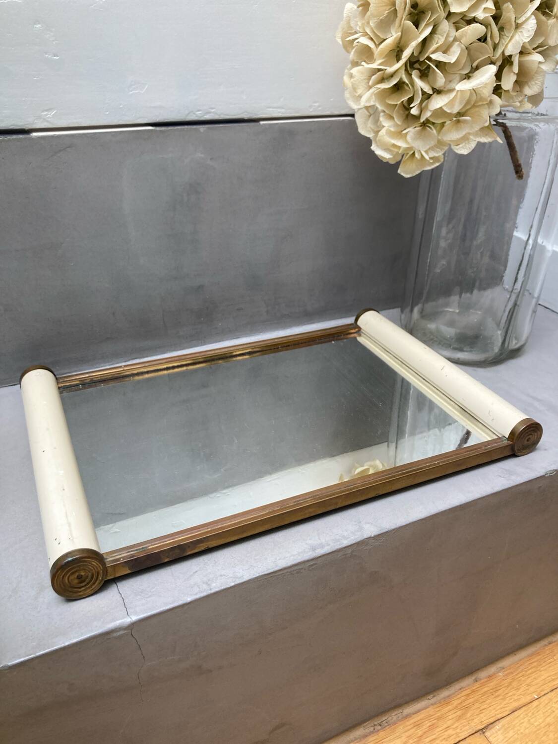 Art Deco mirror tray