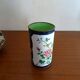 Cloisonné enamel pencil pot on copper