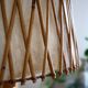 Floor lamp rattan and bamboo 60 years