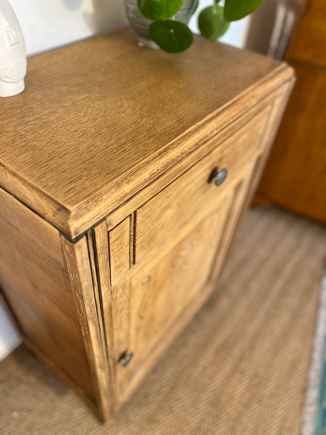 Confiturier vintage solid wood storage unit