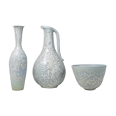 3 pièces en céramique Rörstrand Gunnar Nylund, Suède, années 1950