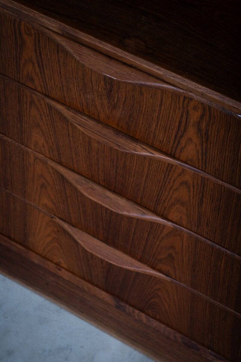 Wall Console in Rosewood by Erling Torvits, 1960s
