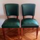 Pair of chairs in the style of Ruhlmann. 30s/40s