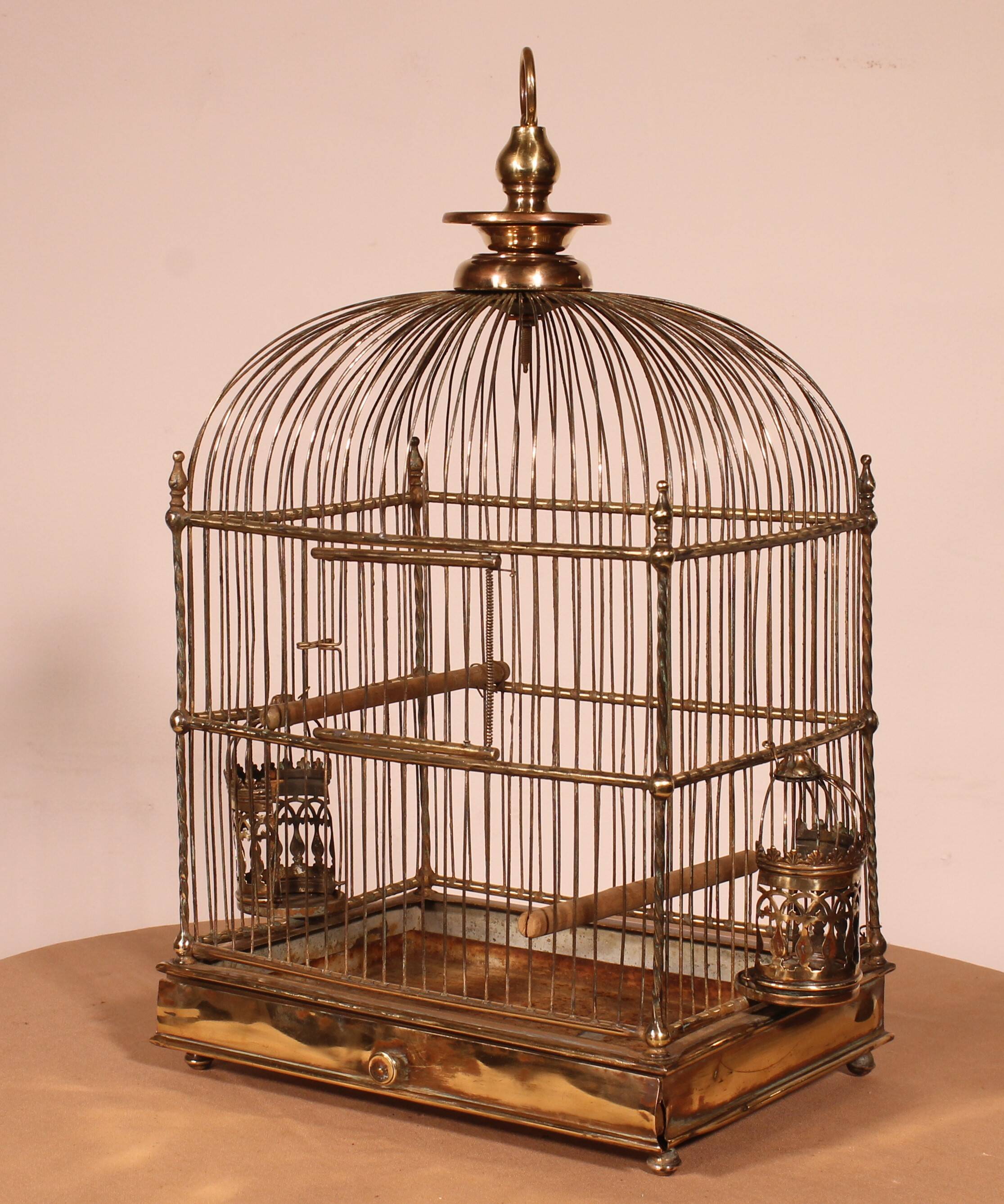 Brass Birdcage - 19th Century