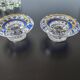 Pair of crystal candle holders, Cristal d'Arques model J. Durand 1980.