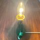 Mid-century Italian Murano glass table lamp from the 1950s.