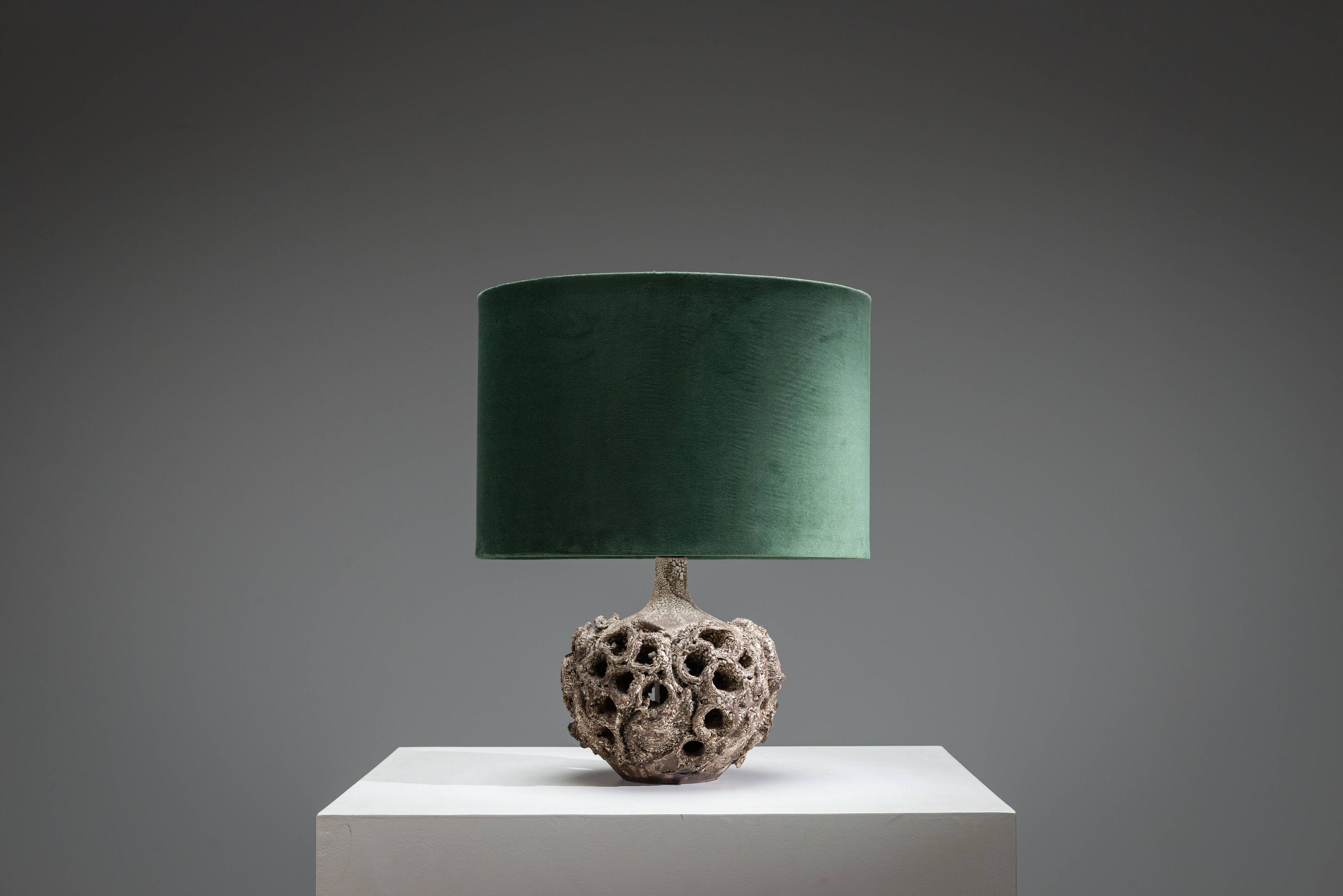 Bodil Marie Nielsen ceramic table lamp