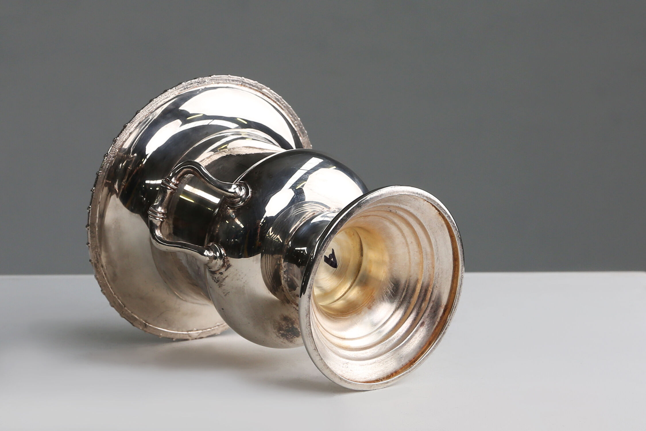 Old silver plated ice bucket ca.1900