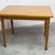 Table rustique 1960 couleur miel 100x70cm Hauteur 74cm
