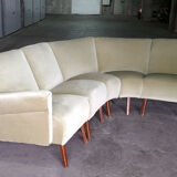 Modular corner sofa 5 years 50-60 places