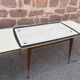 Vintage table with dining room or living room system formica extensions 1960