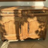 Light wood antique regional sideboard