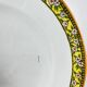 Set of 6 "Yvonne" iron earth plates, Orchies, early 20th century