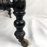 Blackened wood partition holders turned, Napoleon III